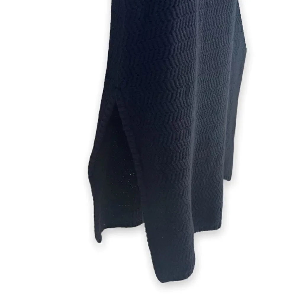 HOUSE OF HARLOW 1960 | Black Crochet Spaghetti Strap Midi Dress (XS) - Picture 4 of 7